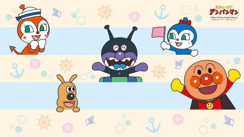 アンパンマンを英語で